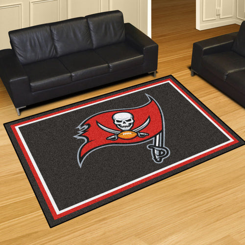 Tampa Bay Buccaneers Plush Area Rugs -  5'x8'