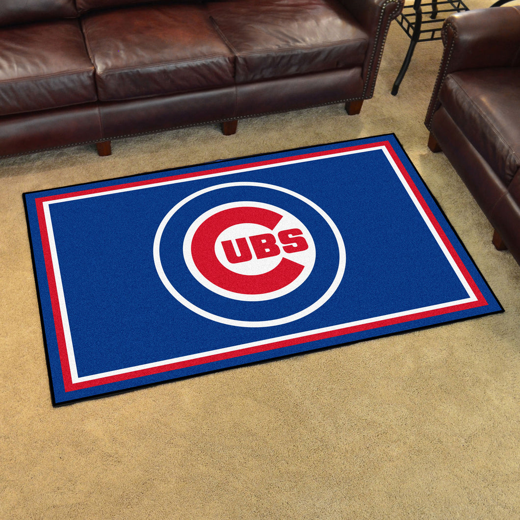 Chicago Cubs Plush Rug - 4'x6'