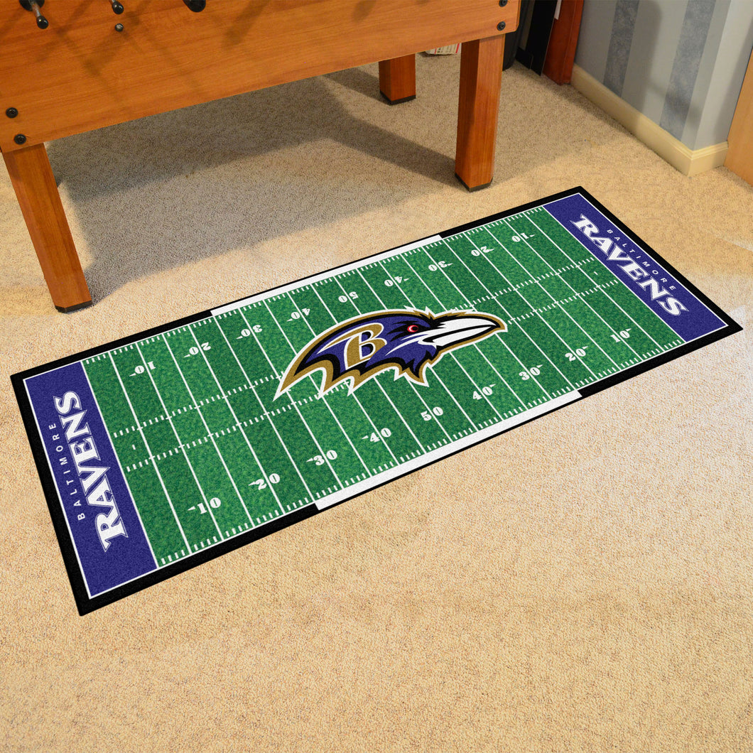Baltimore Ravens Football Field Runner - 30