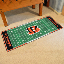 Cincinnati Bengals Football Field Runner - 30"x72"