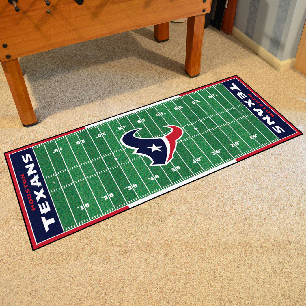 Houston Texans Football Field Runner - 30