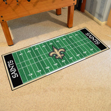 New Orleans Saints Football Field Runner 