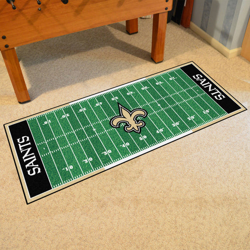 New Orleans Saints Football Field Runner 