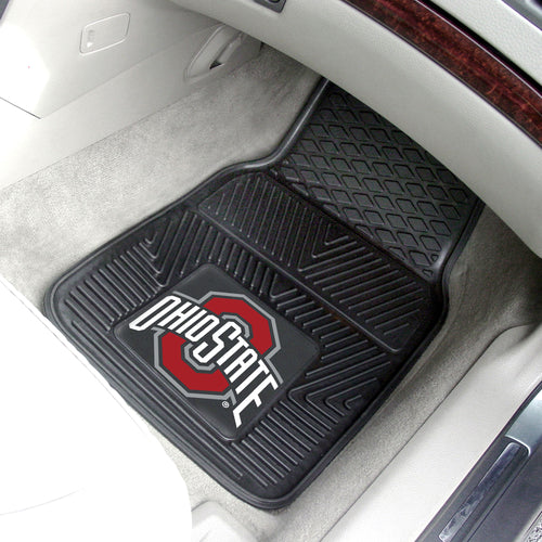 Ohio State Buckeyes 2 Piece Vinyl Car Mats - 18