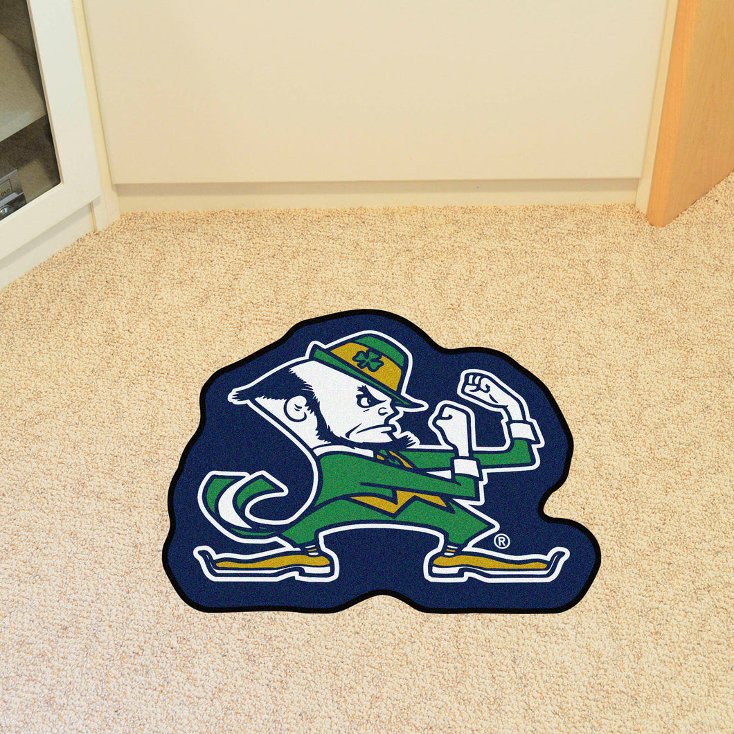 Notre Dame Fightin Irish Mascot Rug - 30