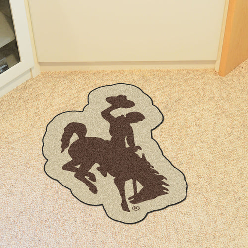 Wyoming Cowboys Mascot Rug - 30