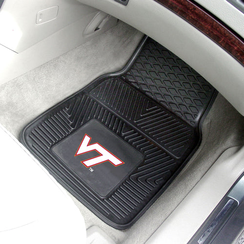 Virginia Tech Hokies 2 Piece Vinyl Car Mats - 18