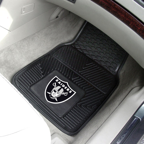 Las Vegas Raiders  2-piece Vinyl Car Mats - 18