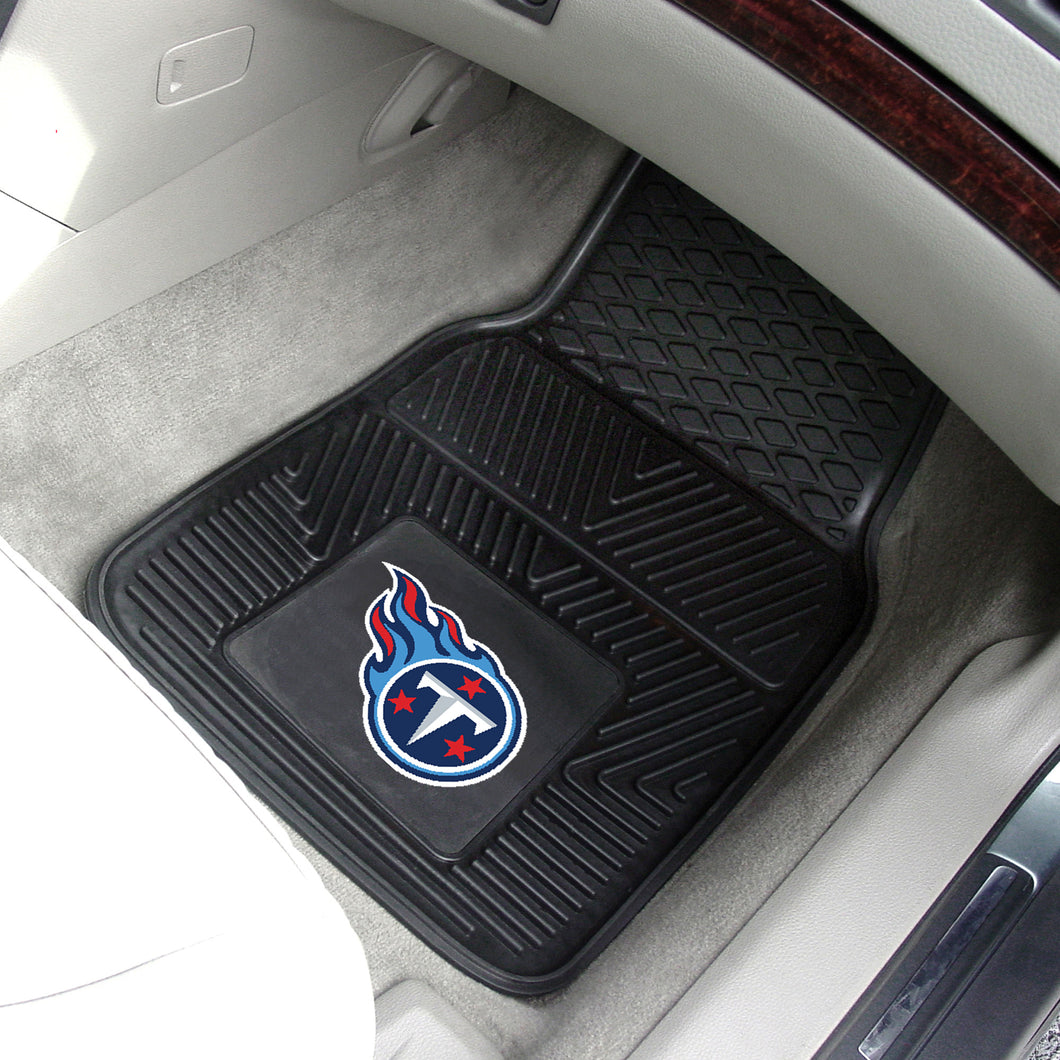 Tennessee Titans 2-piece Vinyl Car Mats - 18