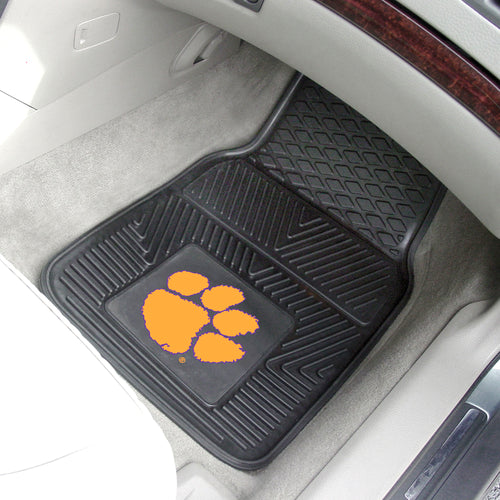 Clemson Tigers 2 Piece Vinyl Car Mats - 18