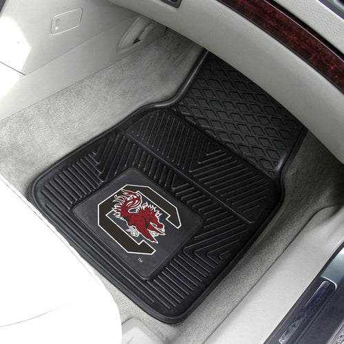 South Carolina Gamecocks 2 Piece Vinyl Car Mats - 18