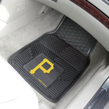 Pittsburgh Pirates 2-pc Vinyl Car Mat Set - 18x27