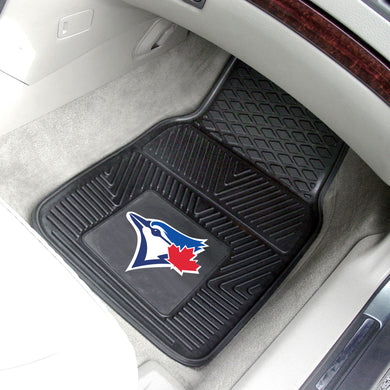 Toronto Blue Jays 2-pc Vinyl Car Mat Set - 18x27
