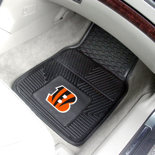 Cincinnati Bengals  2-piece Vinyl Car Mats - 18