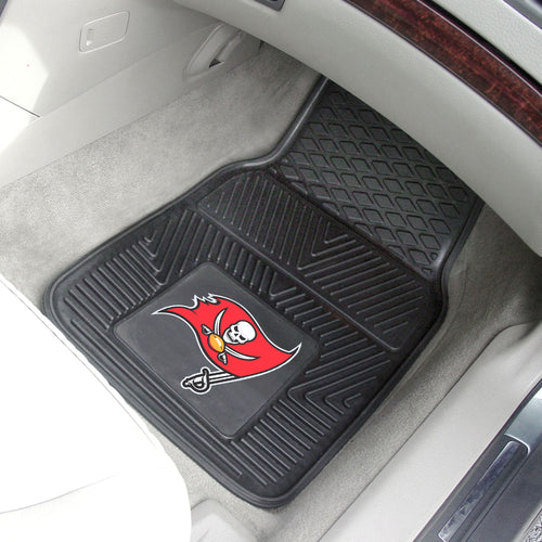 Tampa Bay Buccaneers 2-piece Vinyl Car Mats - 18