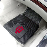 Indiana Hoosiers 2 Piece Vinyl Car Mats - 18"x27"