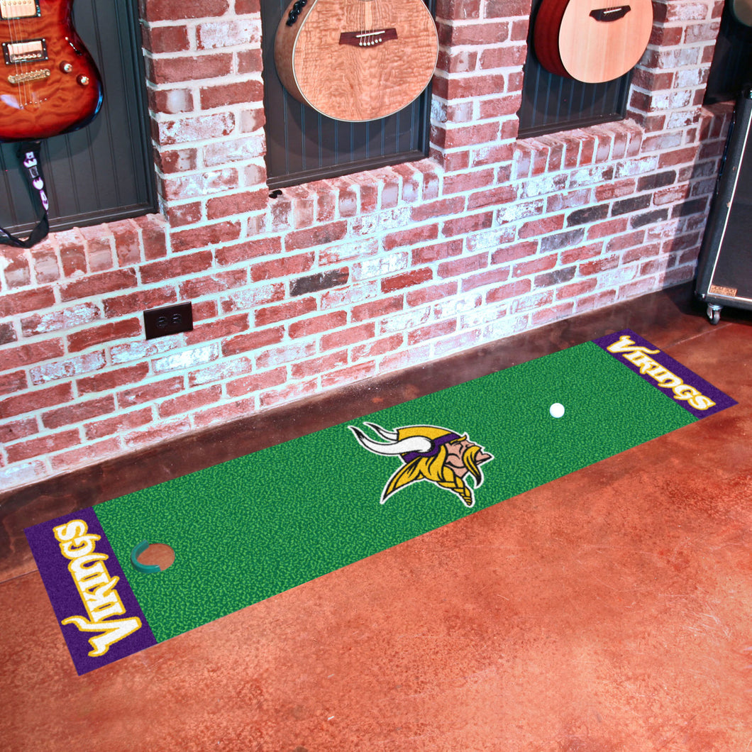 Minnesota Vikings  Putting Green Mat - 18