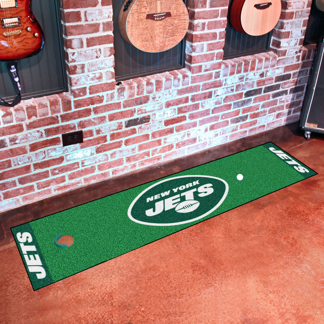 New York Jets Putting Green Mat - 18