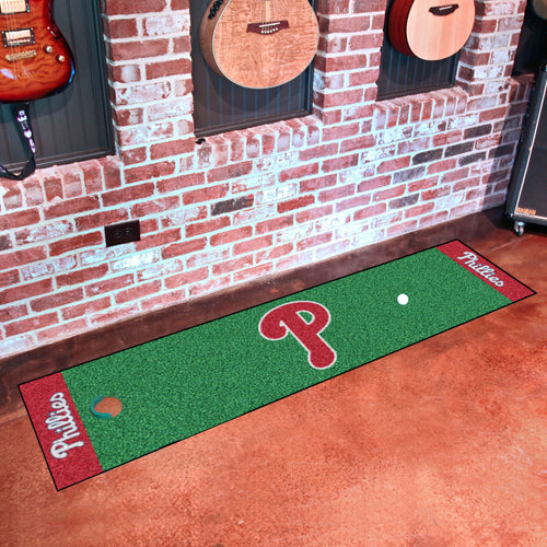 Philadelphia Phillies Putting Green Mat 18