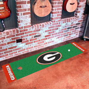 Georgia Bulldogs Putting Green Mat - 18"x72"