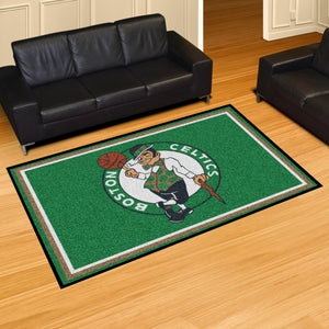 Boston Celtics Plush Rug - 5'x8'