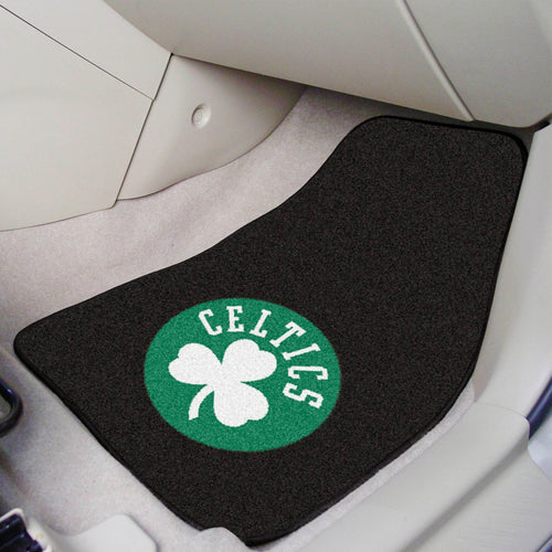 Boston Celtics 2-piece Carpet Car Mats - 18