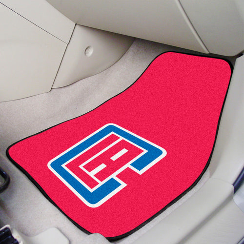 Los Angeles Clippers 2-piece Carpet Car Mats - 18