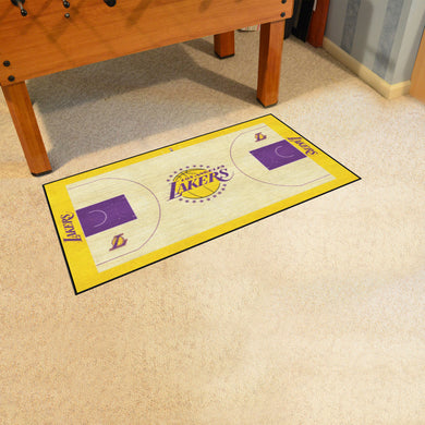 Los Angeles Lakers Basketball Court Runner - 30