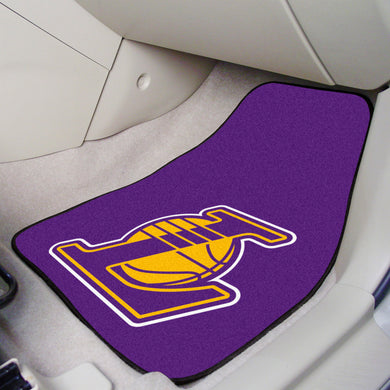Los Angeles Lakers 2-piece Carpet Car Mats - 18