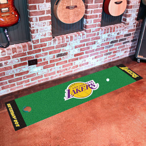 Los Angeles Lakers Putting Green Runner 18"x72"
