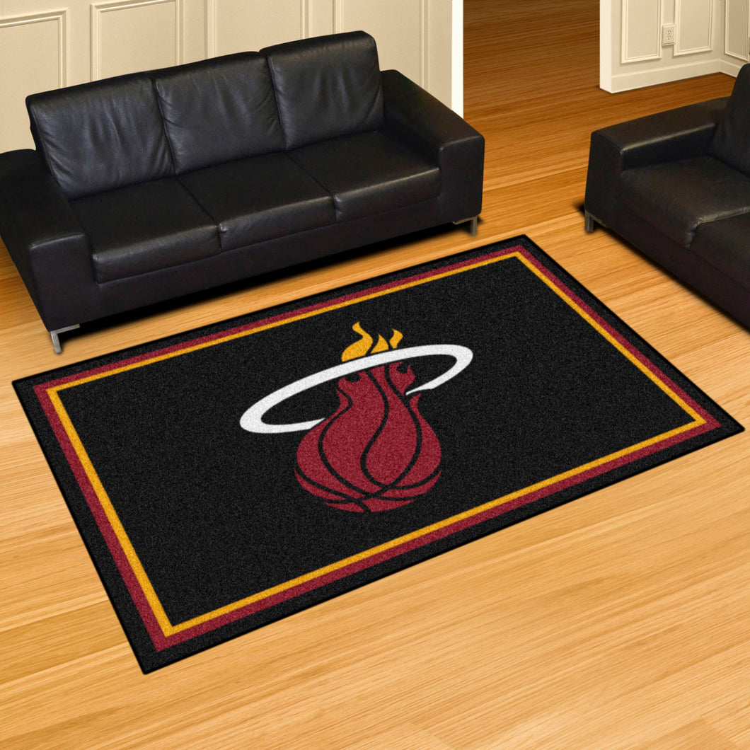 Miami Heat Plush Rug - 5'x8'