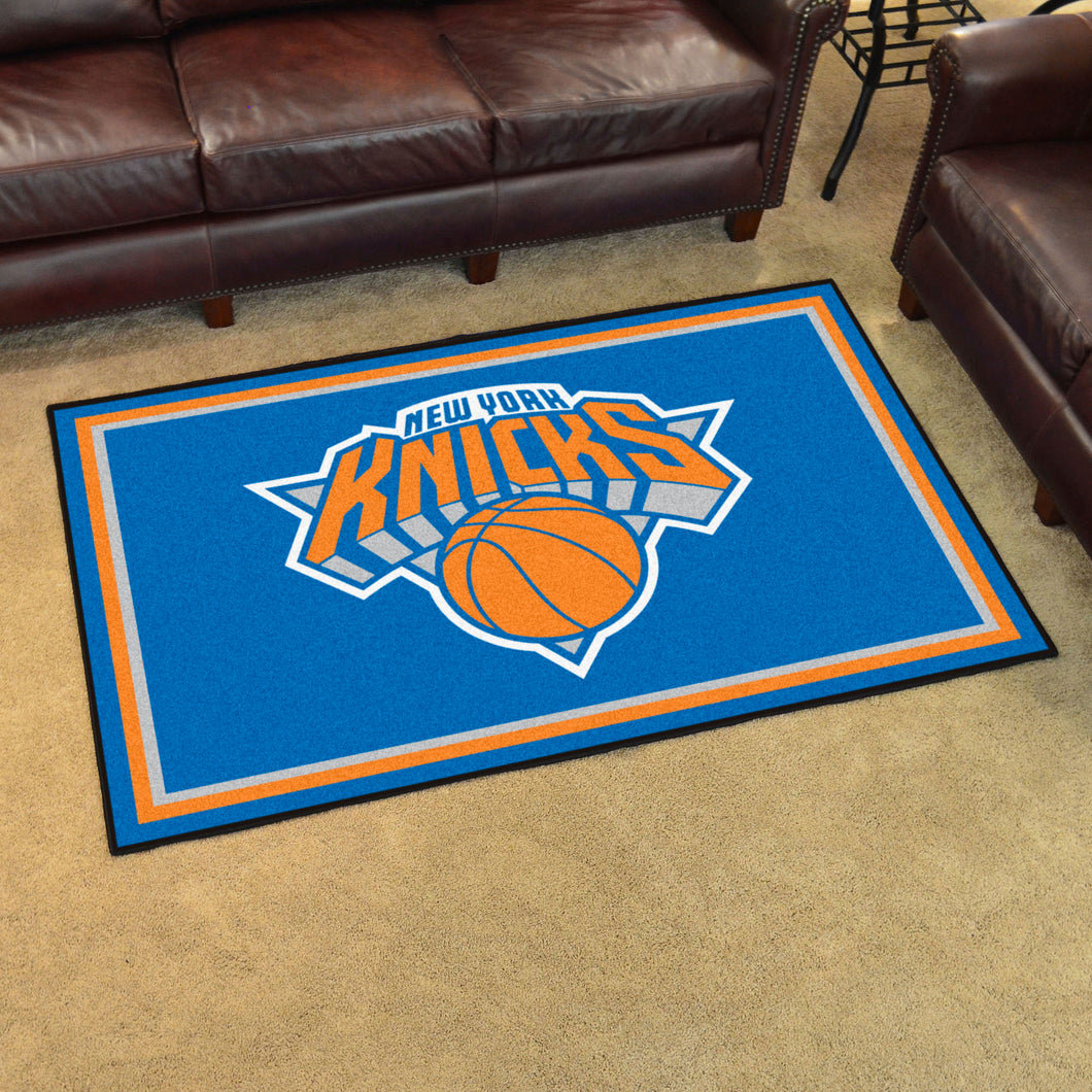 New York Knicks Plush Rug - 5'x8'