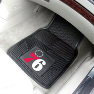 Philadelphia 76ers 2-piece Vinyl Car Mats - 18"x27"
