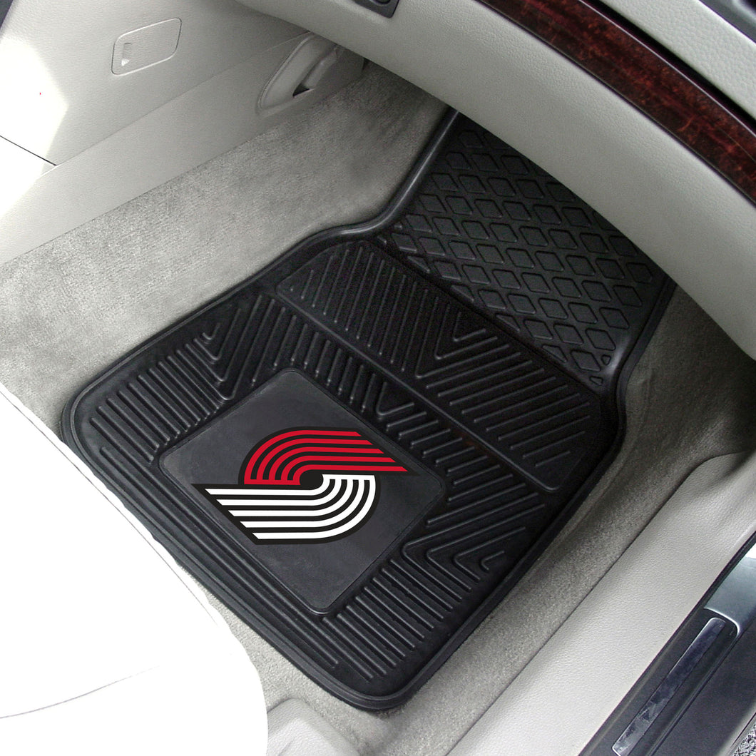 Portland Trail Blazers 2-piece Vinyl Car Mats - 18