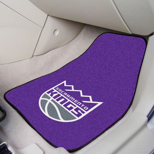 Sacramento Kings 2-piece Carpet Car Mats - 18