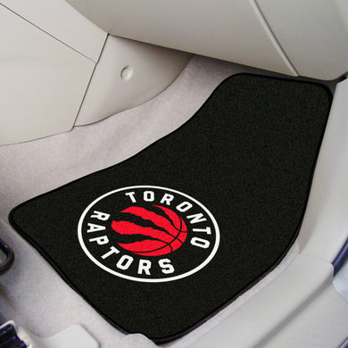 Toronto Raptors 2-piece Carpet Car Mats - 18