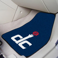 Washington Wizards 2-piece Carpet Car Mats - 18"x27"
