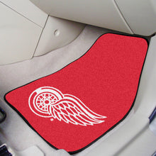 Detroit Red Wings 2-Piece Red Carpet Car Mats - 18"x27"