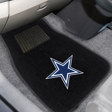 Dallas Cowboys  2-Piece Embroidered Car Mat Set - 17