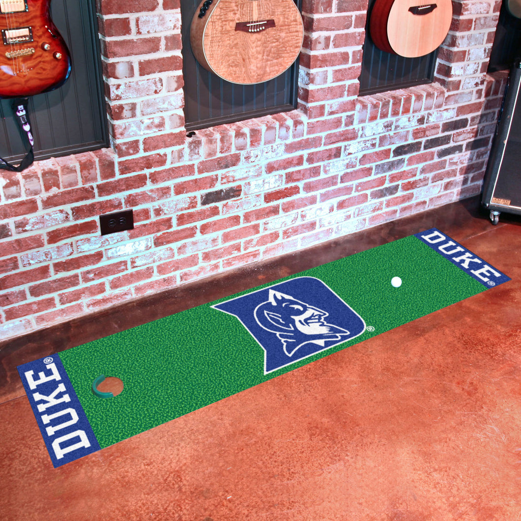 Duke Blue Devils Putting Green Mat - 18