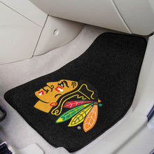 Chicago Blackhawks 2-Piece Carpet Car Mats - 18"x27"