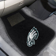 Philadelphia Eagles 2-Piece Embroidered Car Mat Set - 17"x25.5"