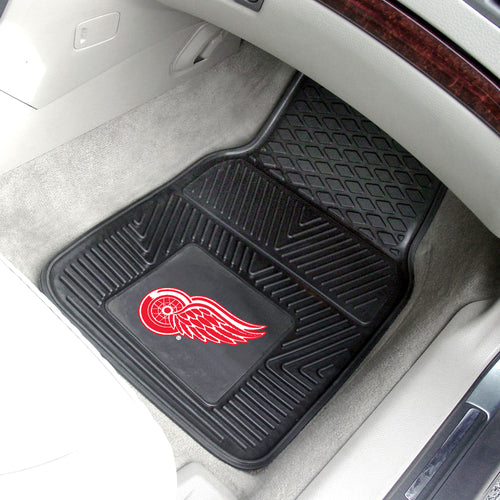  Detroit Red Wings 2-Piece Vinyl Car Mats - 18