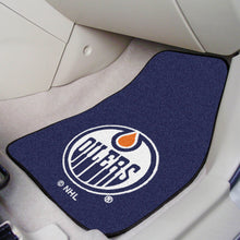 Edmonton Oilers 2-Piece Carpet Car Mats - 18"x27"