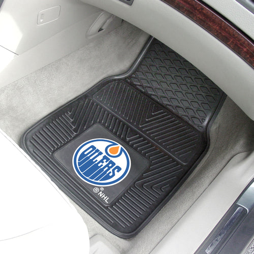 Edmonton Oilers 2-Piece Vinyl Car Mats - 18