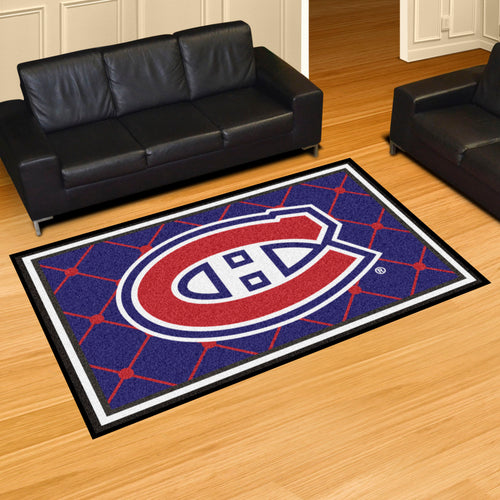  Montreal Canadiens Plush Rug - 5'x8'