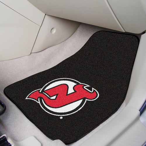 New Jersey Devils  2-Piece Carpet Car Mats - 18