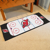 New Jersey Devils Hockey Rink Runner Rug 72"x30"