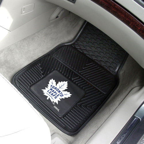 Toronto Maple Leafs 2-Piece Vinyl Car Mats - 18