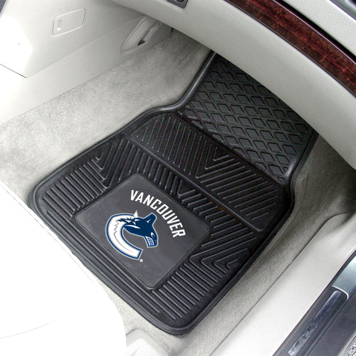 Vancouver Canucks 2-Piece Vinyl Car Mats - 18